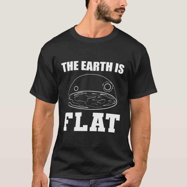 Camiseta Eh é um cientista planetário plano (Frente)
