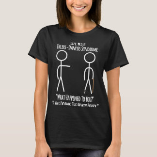 Camiseta Ehlers Danlos Conhece A Vida Com EDS O Hokey