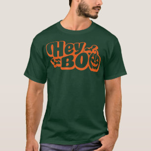 Camiseta Ei Boo Engraçado, Bonito Halloween Fantasma Pumpki