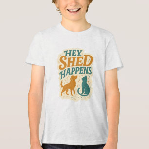 Camiseta Ei, Cabelo Cai: Humor de Pelo de Animal
