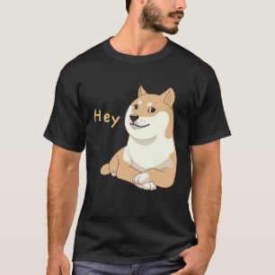 Camiseta Ei Cachorro Cachorro Cruzado Shiba Inu Cachorro