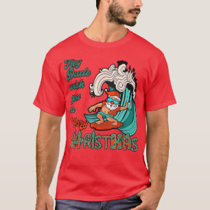 Camiseta Ei Cara, Desejo A Você Papais noeis De Natal Feliz