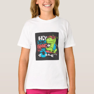 Camiseta Ei Cara Gimme 5" Skater Dino Kids'