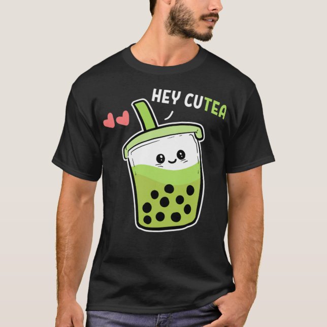 Camiseta Ei CuTea Bubble Tea Lover Gift Chift Chift Chift C (Frente)
