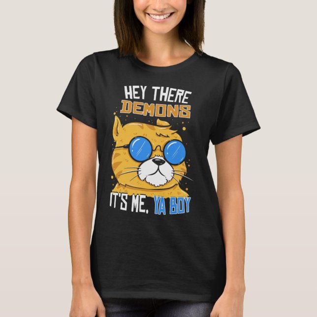 Camiseta Ei, Demônios Sou Eu, Ya Boy - Caça-Fantasmas (Frente)