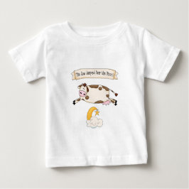Camiseta Ei Diddle Diddle, A Vaca Pulou Sobre A Lua