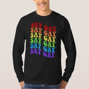 Camiseta Ei Florida Diga Gay Lgbtq Rainbow Pride