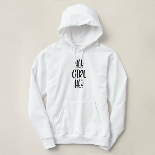 Camiseta Ei, garota (Frente do Design)