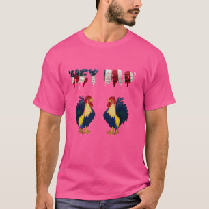 Camiseta 'Ei, Irmão, Bandeira Americana, Código Irmão, Pass