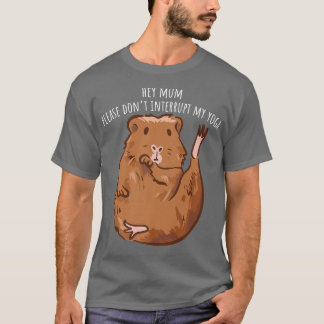 Camiseta Ei Mãe, por favor, não interrompa meu Yoga Guiné P