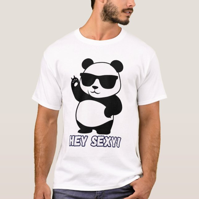 Camiseta Ei Panda Sexy (Frente)