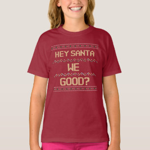 Camiseta Ei, Papais noeis, Estamos Bem? Humor divertido de 