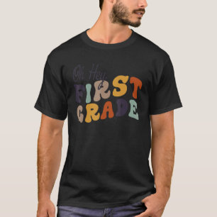 Camiseta Ei Primeiro Ano De Volta À Escola Para Professores