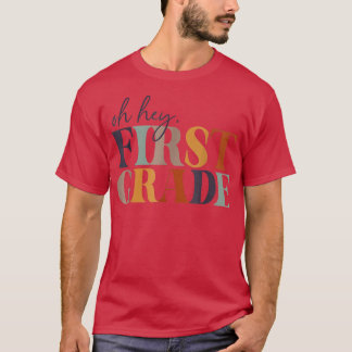 Camiseta Ei Primeiro Ano De Volta À Escola Para Professores