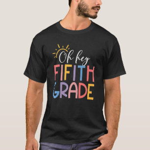 Camiseta Ei, Professora Do Quinto Grau Da 5 De Volta À Esco