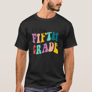 Camiseta Ei Professores Da 5ª Série Crianças No Primeiro Di