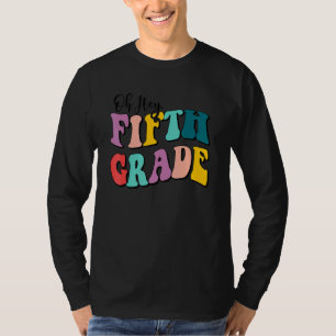 Camiseta Ei Professores Da 5ª Série Crianças No Primeiro Di