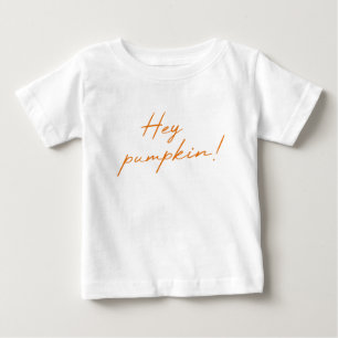Camiseta Ei, Pumpkin!   Dia de Ação de Graças Moderno