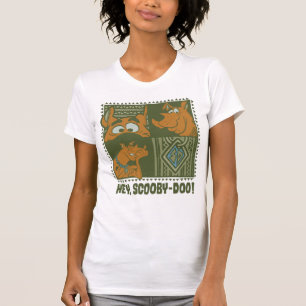 Camiseta Ei Scooby-Doo Tribal Square Graphic