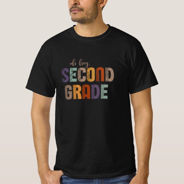 Camiseta Ei, Segundo Ano De Volta Ao Design Da Escola (Frente)