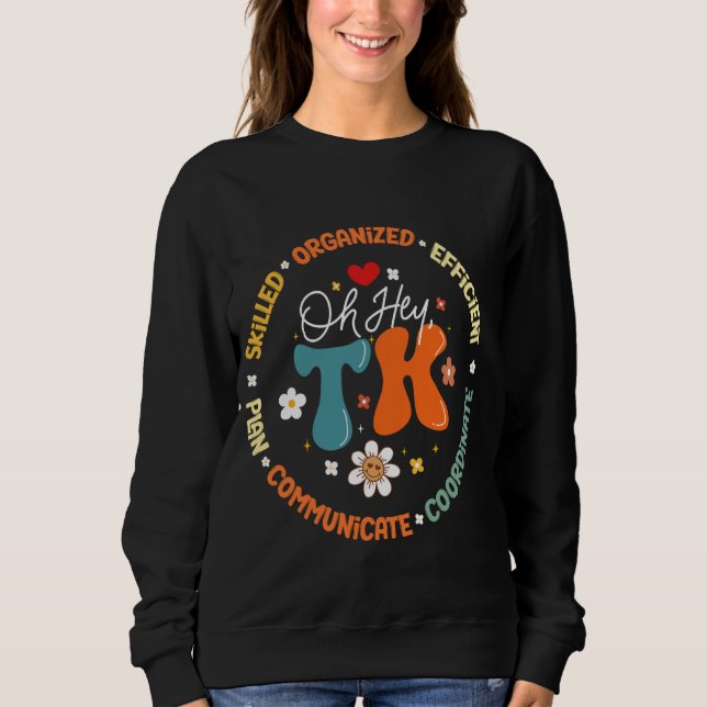 Camiseta Ei, TK Squad Transitório Jardim de Infância De Vol (Frente)