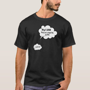 Camiseta Ei, veja a mensagem das nuvens