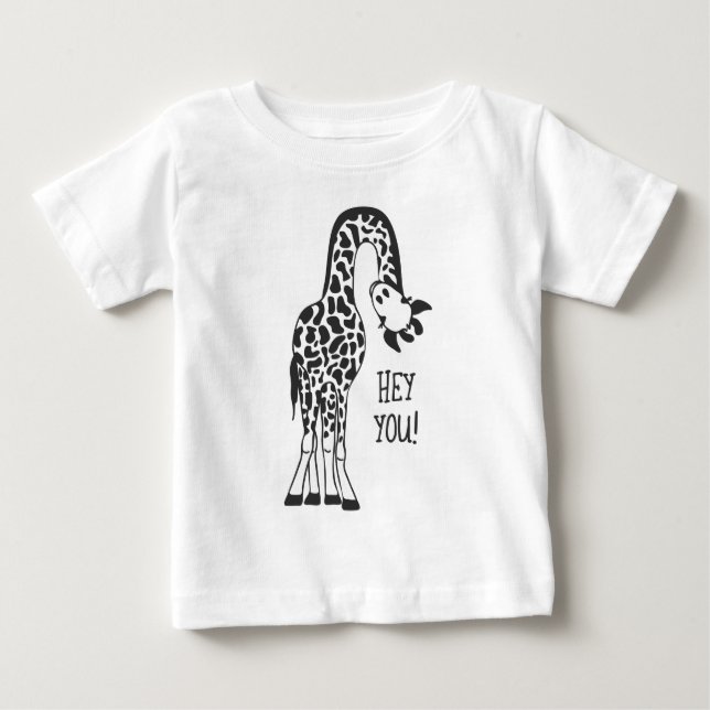Camiseta Ei Você! Girafa (Frente)