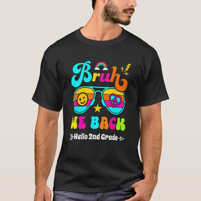 Camiseta Ei, Voltamos Olá 2ª Série Volta às Aulas Professor (Frente)