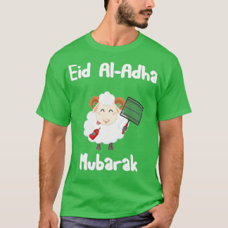 Camiseta Eid Al-Adha Eid Mubarak 2021 Feliz Dia do Eid Todo