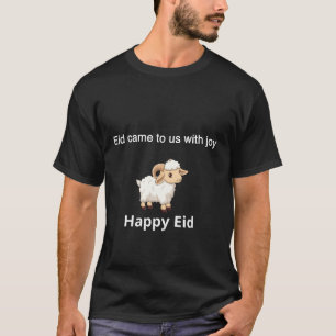 Camiseta Eid Al-Adha em rosa — Um Toco Artístico Animado