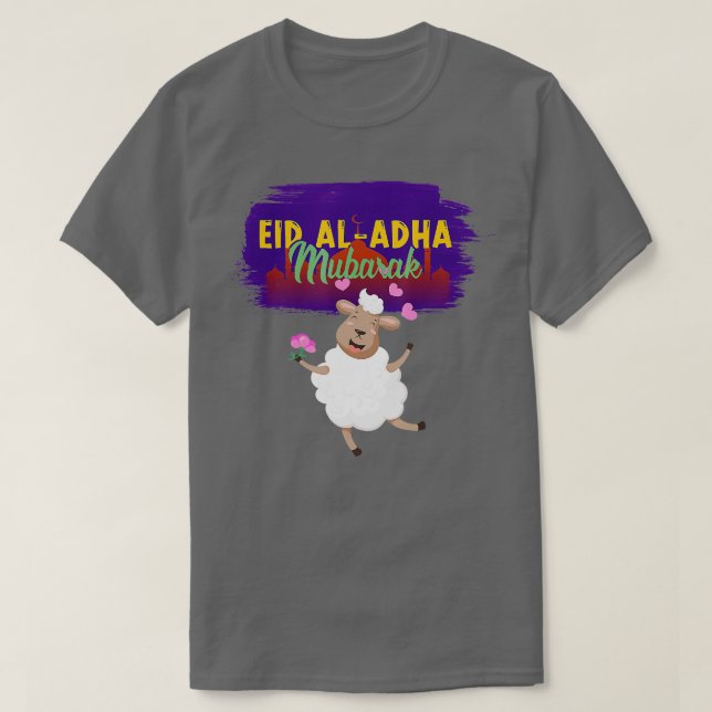 Camiseta Eid Al Adha Mubarak Kareem Funny Happy Eid Adha 20 (Frente do Design)