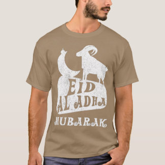 Camiseta Eid Al-Adha Mubarak Mubarak Irmão E Irmãs Ce