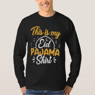 Camiseta Eid Al Fitr Mubarak Happy Eid Eid Presente Para Ho