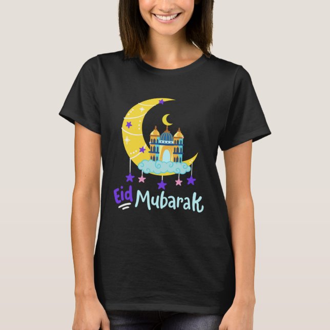 Camiseta Eid Al Fitr Mubarak Kareem Ramadan Karim Fasting M (Frente)