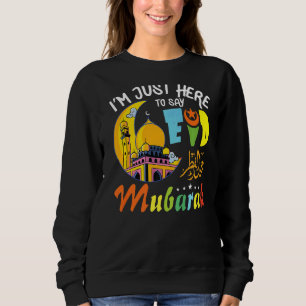 Camiseta Eid Mubarak Eid Ul Fitr & Eid Ul Adha Ram Islâmica