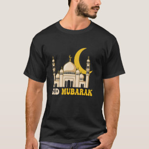 Camiseta Eid Mubarak Kareem, jejum islâmico Crianças Mulher