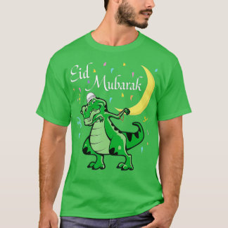 Camiseta Eid Mubarak Muslim Clothing Kids Eid Al Fitr Boys