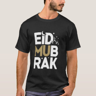 Camiseta Eid Mubarak, Roupas de Criança Eid para Muslim Aid