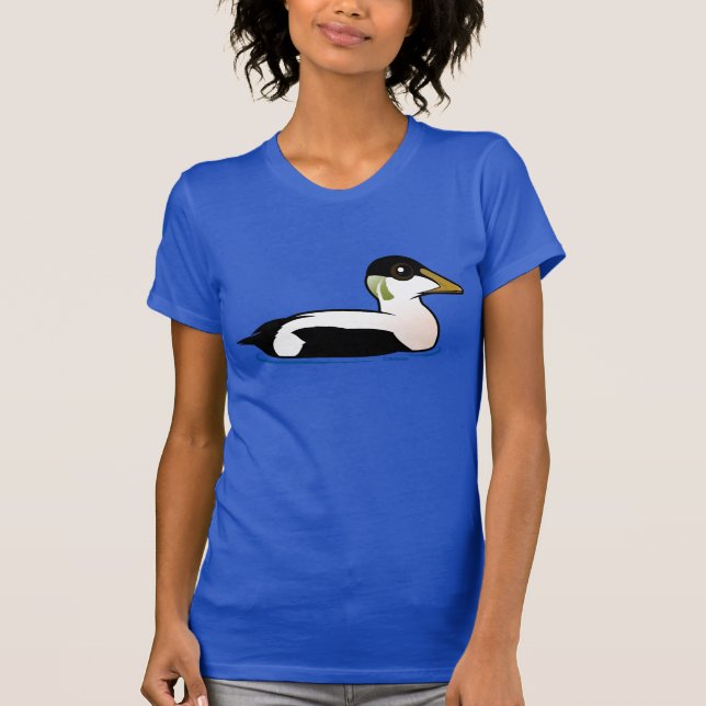 Camiseta Êider da terra comum de Birdorable (Frente)