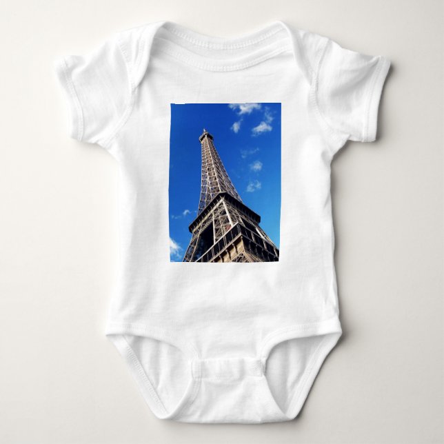 Camiseta Eiffel Tower Paris Europe Viagem (Frente)