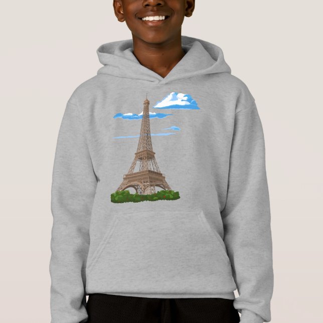 Camiseta Eiffel Tower Paris França (Frente)