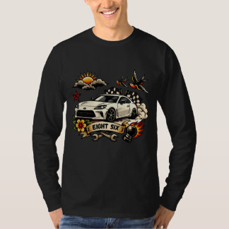 Camiseta Eight Six Manga Longa – House of Hachi