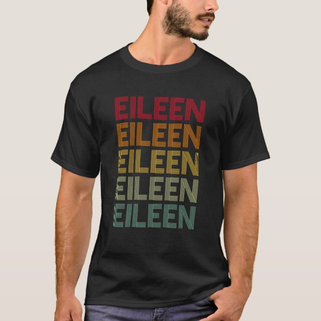 Camiseta Eileen Retro Name Humor Apelido (Frente)