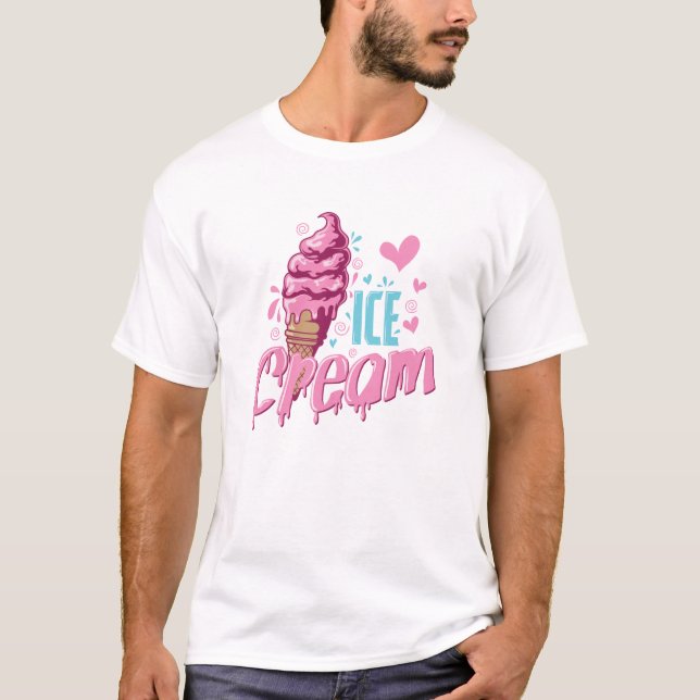Camiseta Eis "Ice Cream" Softeis (Frente)