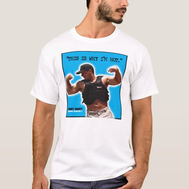 Camiseta EIS PORQUE eu sou BACKCRACKER de CARACTERIZAÇÃO (Frente)