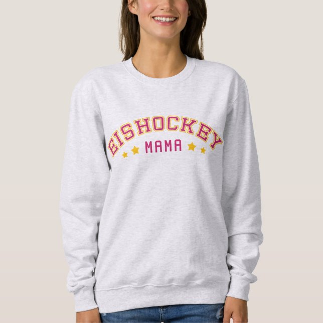 Camiseta Eishockey Mama, mãe alemã de hóquei (Frente)