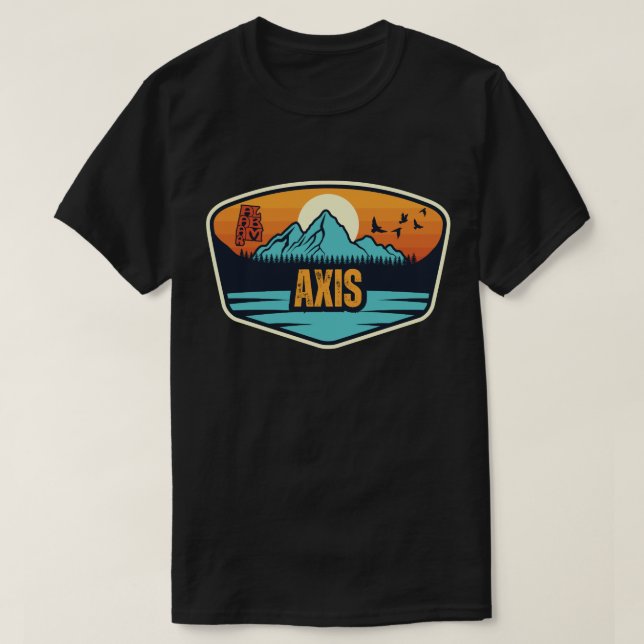 Camiseta Eixo, Alabama (Frente do Design)
