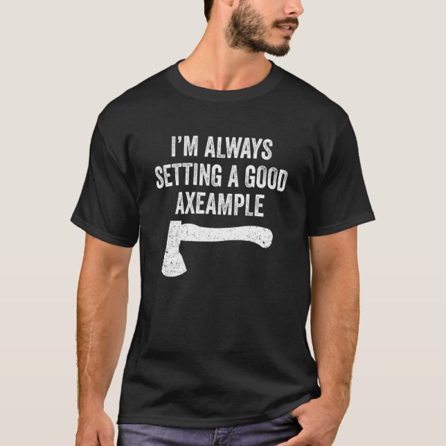 Camiseta Eixos De Atiramento De Hatchet Que Satisfazem Um B (Frente)