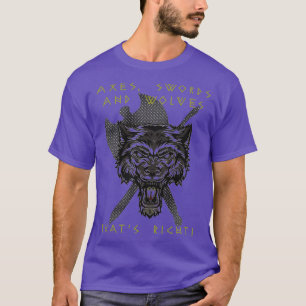Camiseta Eixos Espadas e Lobos