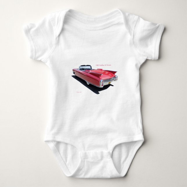 CAMISETA EL 1960 DO CADILLAC DORADO (Frente)